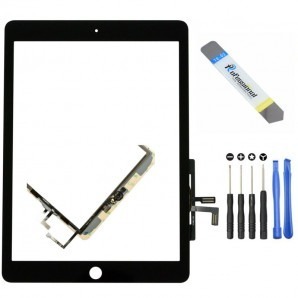 Apple iPad 9 2021 10.2 Glas inkl. Original Touchscreen (schwarz) - Reparaturset