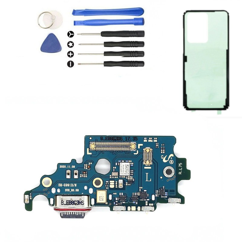 Samsung Galaxy S21 5G Ladebuchse / Dock Connector USB C - Reparaturset