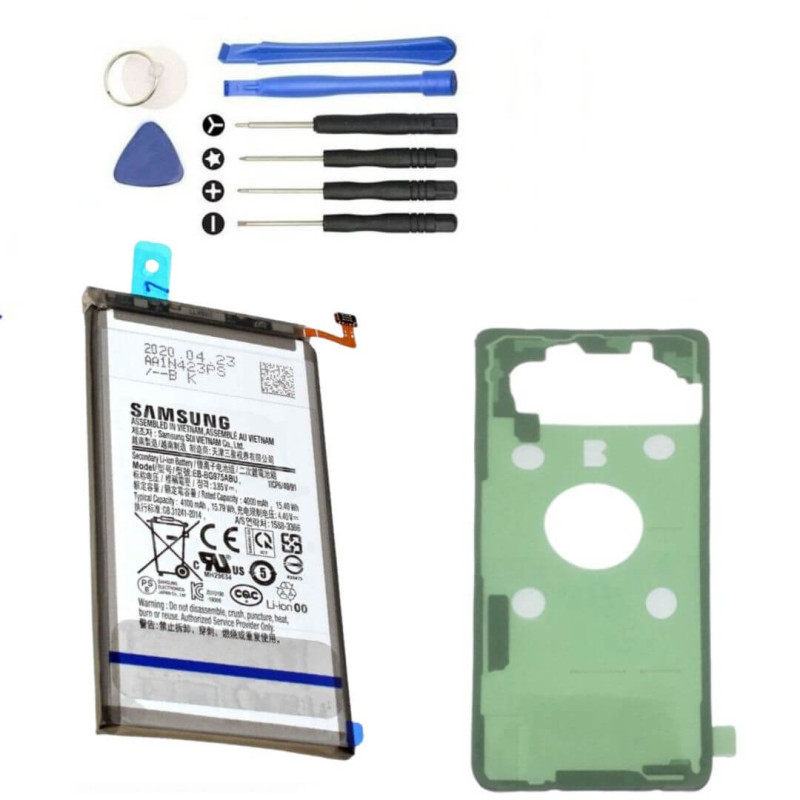 Samsung Galaxy S10 Plus Akku - Reparaturset