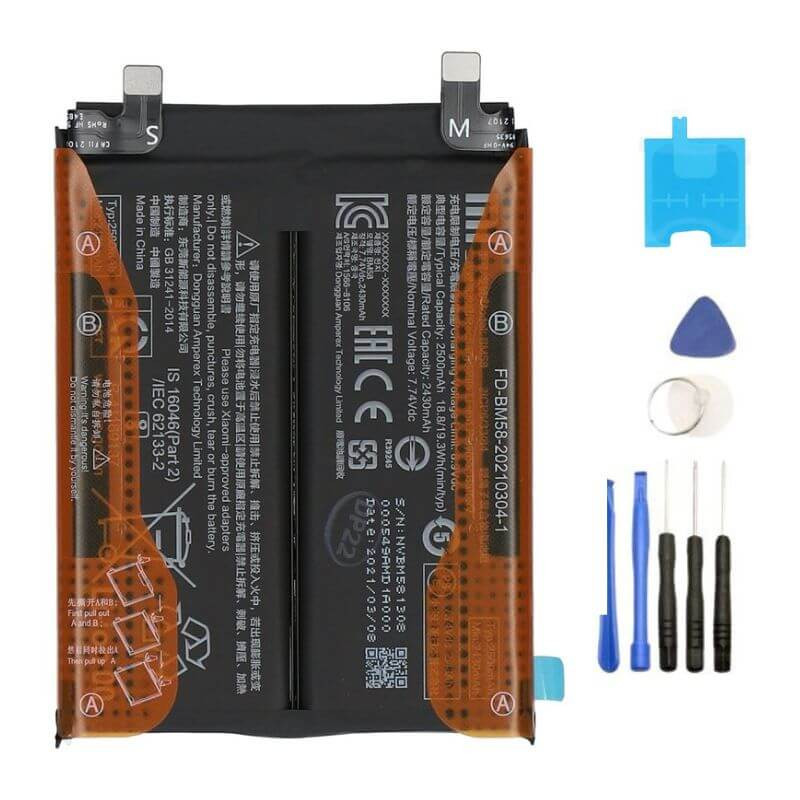 Xiaomi 11T Pro Akku BM58 - Reparaturset
