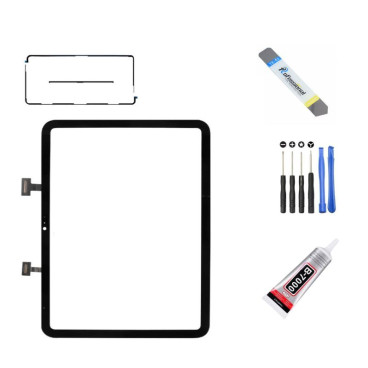 IPad Glas IPad A1822 Touchscreen Reparatur - Display/Digitizer Glas Austausch In Weiß, 24h Service, 1 Jahr Garantie IPad 5 Generation Display