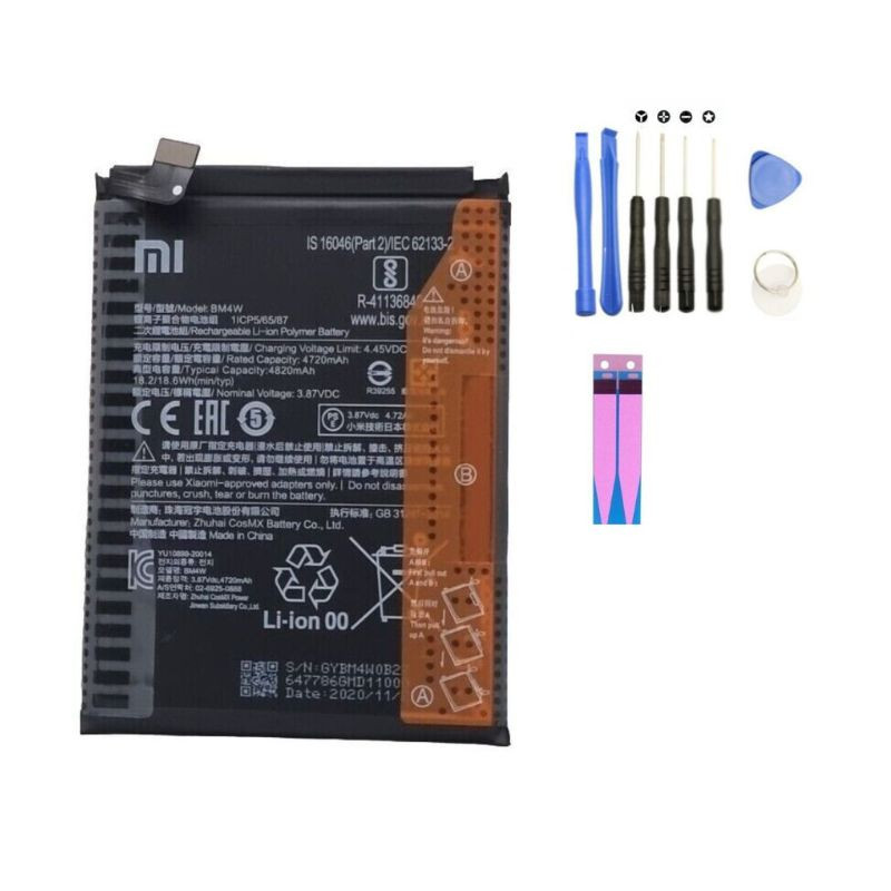 Xiaomi Mi 10T Lite 5G Akku BM4W - Reparaturset