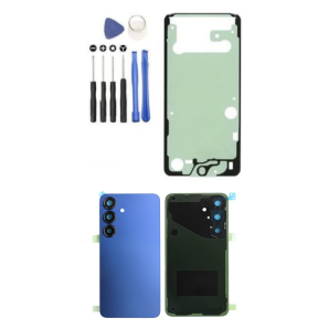 Samsung Galaxy S25 Akkudeckel Navy Blau Titan set