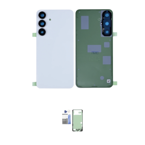 Samsung Galaxy S25 FE Akkudeckel White mit Werkzeugset.