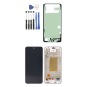 Galaxy A37 Display mit Rahmen White inkl. Werkzeugset und Klebestreifen