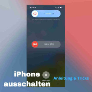 iPhone ausschalten