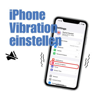 iPhone Vibration einstellen